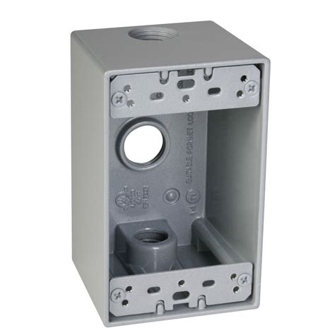 outdoor outlet box metal|external electrical outlet box.